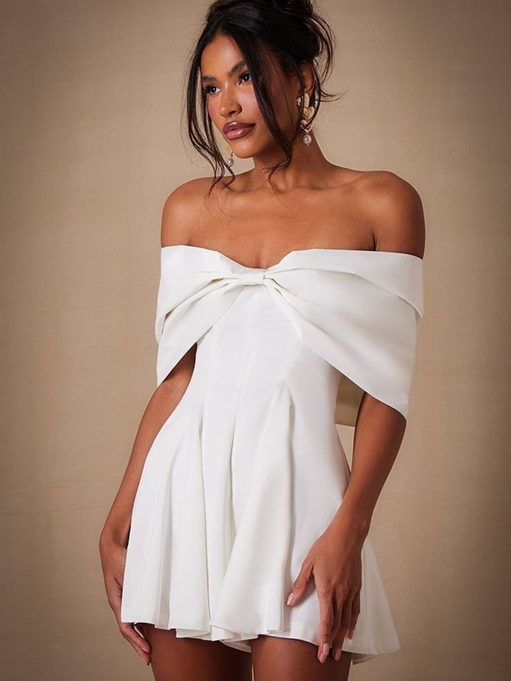 PRETTYLITTLETHING SATIN ROMPER